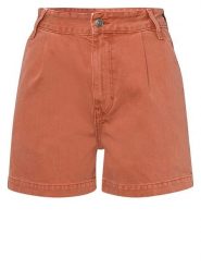 Cross Jeans Szorty dżinsowe w kolorze pomarańczowym rozmiar: W31. Pomarańczowe szorty Cross Jeans, z aplikacjami, z bawełny. Za 74.99 zł.