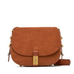 Torebka PINKO. Brązowe listonoszki Pinko, bez wzorów, bez dodatków. Za 2,099.00 zł.