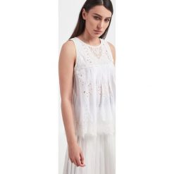 Top TWINSET. Topy Twinset Milano, bez wzorów, bez kołnierzyka, bez ramiączek. W wyprzedaży za 487.07 zł.