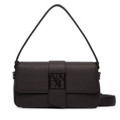 Torebka Armani Exchange. Brązowe torebki klasyczne Armani Exchange, bez wzorów, klasyczne, bez dodatków. Za 629.99 zł.