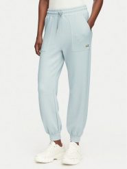 EA7 Emporio Armani Spodnie dresowe 7W000193 AF24375 U9001 Niebieski Regular Fit. Niebieskie spodnie dresowe EA7 Emporio Armani, bez wzorów, z dresówki. Za 579.99 zł.