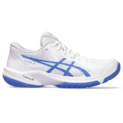 Buty Asics Beyond Ff 1072A095-102 białe. Białe buty treningowe bez wzorów, bez zapięcia, tenisowe. Za 676.77 zł.