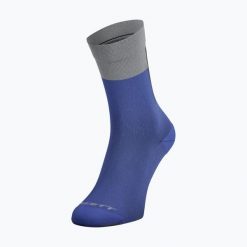 Skarpety SCOTT Block Stripe Crew. Niebieskie skarpetki Scott, bez wzorów, z elastanu. Za 62.99 zł.
