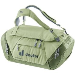 Torba podróżna Deuter Duffel Pro 40. Zielone torby podróżne Deuter, bez wzorów, z materiału. Za 549.99 zł.