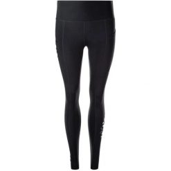 Damskie legginsy Athlecia Merauke. Czarne legginsy Athlecia, z aplikacjami, z materiału, sportowe. Za 184.50 zł.