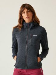 Regatta Kurtka polarowa "Newhill II" w kolorze antracytowym rozmiar: 42. Czarne kurtki Regatta, bez wzorów, z materiału, bez kaptura. Za 118.84 zł.