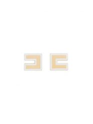 Elisabetta Franchi Kolczyki OR-30B-56E2-V150 Złoty. Żółte kolczyki Elisabetta Franchi, metalowe. Za 649.99 zł.