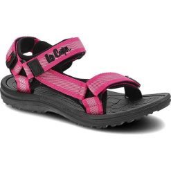 Różowe Sandały Lee Cooper Wygodne Buty Na Lato. Czerwone sandały Lee Cooper, bez wzorów, z materiału, sportowe, bez obcasa, bez zapięcia. Za 109.00 zł.