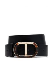 TWINSET Pasek Damski 251TA4440 Czarny. Czarne paski Twinset, bez wzorów, ze skóry. Za 319.99 zł.