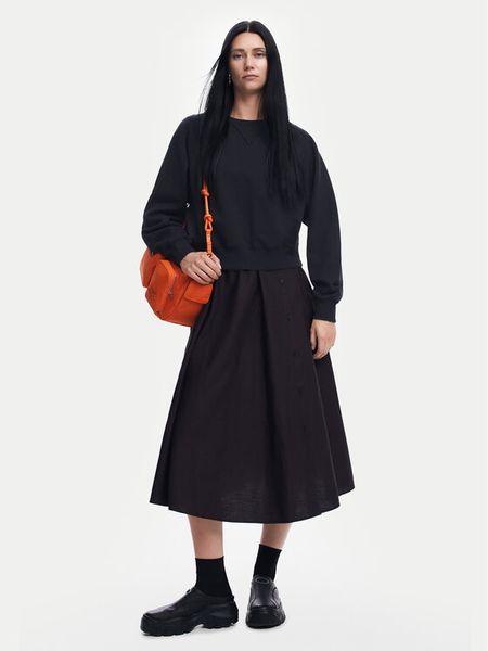 Desigual Komplet bluza i sukienka Oklahoma 24WWVW45 Czarny Regular Fit. Czarne bluzy Desigual, m, bez wzorów, z bawełny, bez kaptura. Za 419.99 zł.