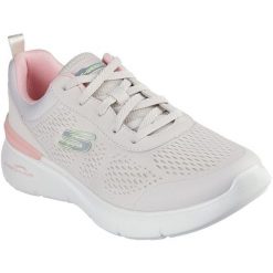 Buty sportowe damskie Skechers Skech air Dynamight. Czerwone buty sportowe lifestyle Skechers, bez wzorów, sportowe, bez zapięcia. Za 390.00 zł.