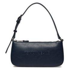 Torebka Tommy Jeans. Niebieskie torebki klasyczne Tommy Jeans, bez wzorów, z jeansu, klasyczne, bez dodatków. Za 289.99 zł.