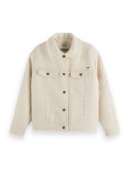 Scotch & Soda Kurtka koszulowa w kolorze kremowym rozmiar: S. Brązowe kurtki Scotch & Soda, s, bez wzorów, bez kaptura. Za 303.06 zł.