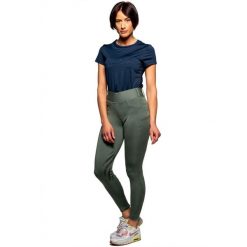 Damskie legginsy Flags&Cup Sierra. Zielone legginsy FLAGS&CUP, bez wzorów, sportowe. Za 327.00 zł.