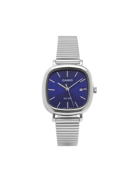 Casio Zegarek LTP-B166D-2AVEF Srebrny. Szare, analogowe zegarki Casio, srebrne. Za 322.99 zł.
