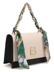 Lucky Bees Torebka w kolorze beżowo-ciemnozielonym - 23 x 16 x 9 cm rozmiar: onesize. Brązowe torebki klasyczne Lucky Bees, bez wzorów, z materiału, przez ramię, bez dodatków. Za 86.99 zł.