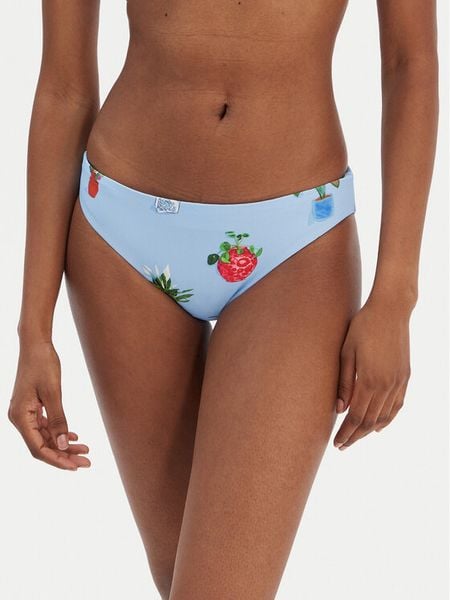 Seafolly Dół od bikini Playa Bonita 40473-287 Błękitny. Niebieskie bikini Seafolly, bez wzorów, z syntetyku. Za 288.99 zł.