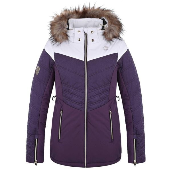 Damska kurtka narciarska LOAP Okinora S. Białe kurtki narciarskie ZONE PERFECT, na zimę, s, bez wzorów, bez kaptura, narciarskie. Za 384.99 zł.