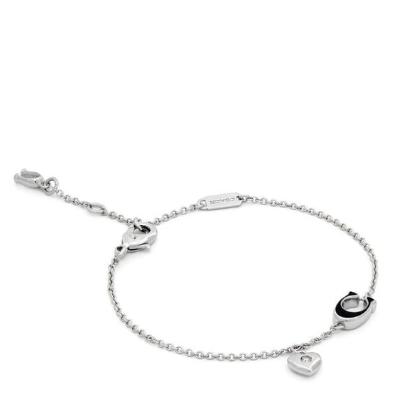 Bransoletka Coach. Szare bransoletki Coach, srebrne. Za 309.99 zł.