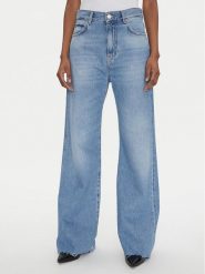 PINKO Jeansy 101733 Niebieski Regular Fit. Niebieskie jeansy Pinko, bez wzorów, z bawełny. Za 689.99 zł.