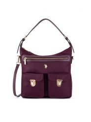U.S. Polo Assn. Torebka BEUXT6389WIP Fioletowy. Fioletowe torebki klasyczne U.S. Polo Assn., bez wzorów, z materiału, bez dodatków. Za 239.99 zł.