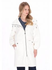 Schmuddelwedda Parka w kolorze kremowym rozmiar: XL. Brązowe płaszcze Schmuddelwedda, xl, bez wzorów, bez kaptura. Za 404.99 zł.