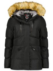 Maison Montaigne Kurtka zimowa "Crownmai" w kolorze czarnym rozmiar: L. Czarne kurtki Maison Montaigne, na zimę, l, z aplikacjami, z puchu, bez kaptura. Za 242.13 zł.