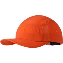 Czapka z daszkiem BUFF 5 PANEL GO CAP SOLID. Czerwone czapki z daszkiem Buff, bez wzorów, sportowe. Za 140.99 zł.