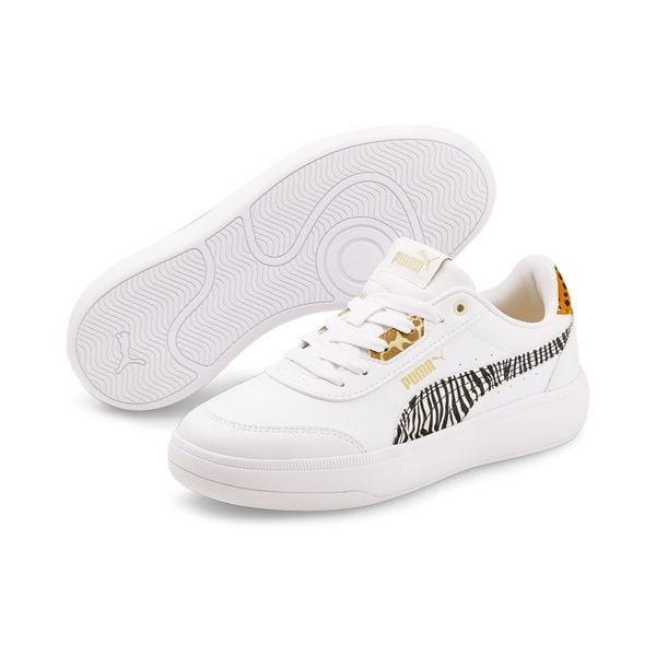 Damskie Buty Sportowe Tori Safari. Białe buty treningowe Puma, bez wzorów, z materiału, bez zapięcia, trekkingowe. Za 139.00 zł.