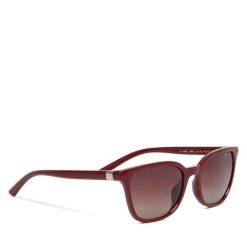 Okulary przeciwsłoneczne Armani Exchange. Czerwone okulary przeciwsłoneczne Armani Exchange, bez wzorów. Za 379.99 zł.