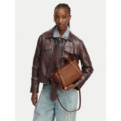 Torebka KARL LAGERFELD. Brązowe torebki klasyczne KARL LAGERFELD, bez wzorów, klasyczne, bez dodatków. Za 779.99 zł.