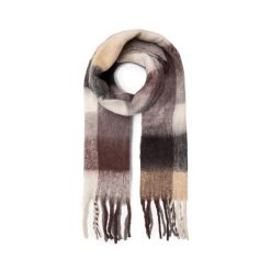 Szalik Jenny Fairy. Brązowe szaliki i kominy Jenny Fairy, bez wzorów. Za 59.99 zł.