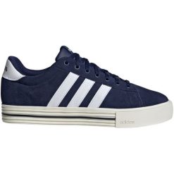 Buty adidas Daily 4.0 U IF4503 niebieskie. Niebieskie buty treningowe bez wzorów, z gumy, bez zapięcia. Za 362.20 zł.