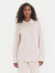 Guess Koszula W5YH03 WF1T2 Beżowy Regular Fit. Brązowe koszule Guess, xs, z aplikacjami, z syntetyku, bez kołnierzyka, bez ramiączek. Za 289.99 zł.