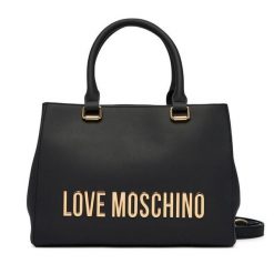 Torebka LOVE MOSCHINO. Czarne torebki klasyczne Love Moschino, bez wzorów, klasyczne, bez dodatków. Za 1,029.00 zł.