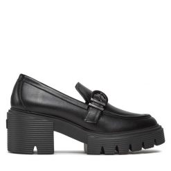 Półbuty Stuart Weitzman. Czarne półbuty wsuwane Stuart Weitzman, bez wzorów, bez obcasa, na obcasie. Za 2,219.00 zł.