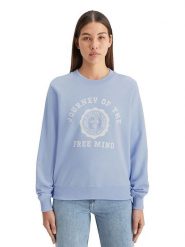Scotch & Soda Bluza w kolorze błękitnym rozmiar: M. Niebieskie bluzy Scotch & Soda, m, bez wzorów, z bawełny, bez ramiączek, bez kaptura. Za 158.10 zł.