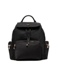 Guess Plecak Eco Gemma HWEYG8 39532 Czarny. Czarne plecaki Guess, z aplikacjami, z materiału, bez dodatków. Za 329.99 zł.