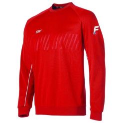 Bluza z okrągłym dekoltem Force XV action. Czerwone bluzy bez kaptura FORCE XV, bez wzorów, z dresówki, bez kaptura. W wyprzedaży za 121.50 zł.