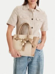 Nine West Torebka CEO-Serene-LX10185 Écru. Torebki klasyczne Nine West, bez wzorów, z materiału, bez dodatków. Za 349.99 zł.