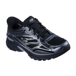 Buty damskie SKECHERS Stamina Sport. Czarne buty treningowe Skechers, bez wzorów, bez zapięcia. Za 389.99 zł.