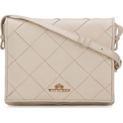 Damska listonoszka skórzana z plecionką. Czerwone listonoszki Wittchen, bez wzorów, ze skóry, eleganckie, małe, bez dodatków. Za 329.90 zł.