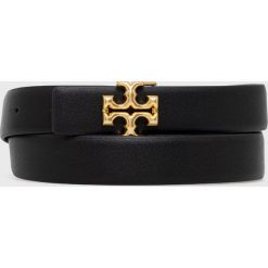 Tory Burch pasek skórzany damski kolor czarny. Czarne paski Tory Burch, bez wzorów. Za 1,019.90 zł.