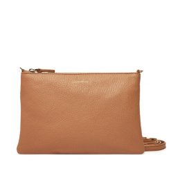 Torebka Coccinelle. Brązowe listonoszki Coccinelle, bez wzorów, bez dodatków. Za 589.99 zł.