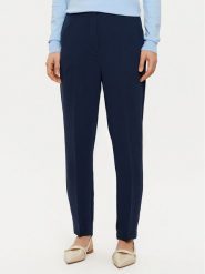 Tommy Hilfiger Chinosy WW0WW45450 Granatowy Slim Fit. Niebieskie chinosy Tommy Hilfiger, bez wzorów, z syntetyku. Za 309.99 zł.