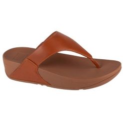 Japonki FitFlop W I88-592 brązowe. Brązowe japonki bez wzorów, z gumy. Za 499.10 zł.