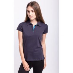 Koszulka polo damska TSD050z - granatowy. T-shirty sportowe marki 4f. W wyprzedaży za 39.99 zł.