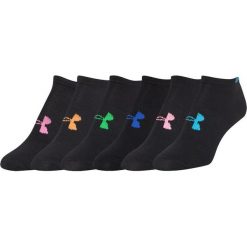 Under Armour Skarpety damskie SOLID 6 PKS NO SHOW Czarne r. M (1312701). Skarpetki marki Under Armour. Za 84.00 zł.