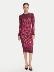Versace Jeans Couture Sukienka codzienna 79HAO9P0 JS524 Fioletowy Slim Fit. Fioletowe sukienki Versace Jeans Couture, na co dzień, bez wzorów, z jeansu, bez kołnierzyka, bez ramiączek, proste. Za 1,399.00 zł.