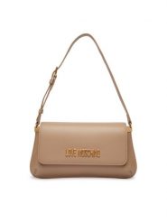 LOVE MOSCHINO Torebka JC4058PP1PLO0105 Beżowy. Brązowe torebki klasyczne Love Moschino, bez wzorów, ze skóry, bez dodatków. Za 749.99 zł.